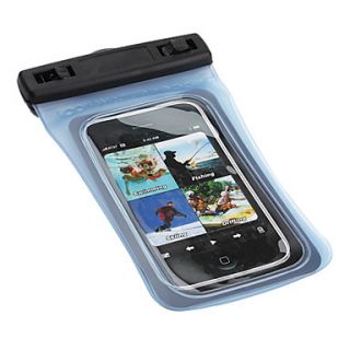 pvc trasparente custodia impermeabile con cinturino per iPhone 4, 4S e