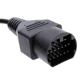 USD $ 13.29   17 Pin to 16 Pin OBD2 Diagnostic Cable for Mazda (21CM
