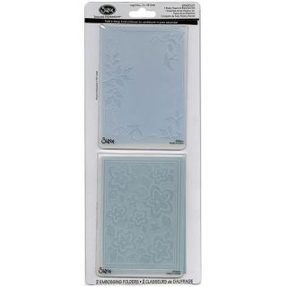 Sizzix Textured Impressions Bird and Branches Summer Flowers Embossing