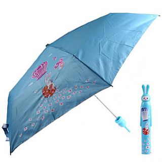 USD $ 18.39   Cute Rabbit Pattern Balloon Style Mini Folding Umbrella