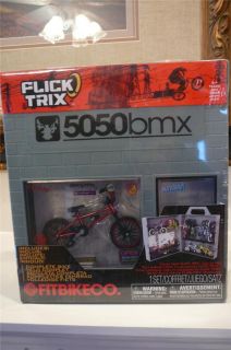  Flick Trix 5050 BMX Finger Bike Service Store Display Case Set