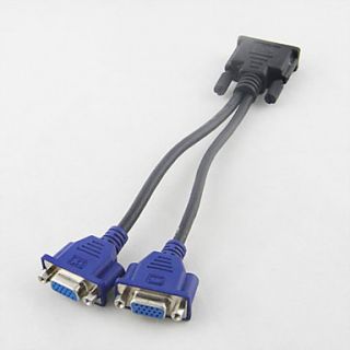  24 +5 Male til VGA Male Cable (20 cm), Gratis Frakt På Alle Gadgets