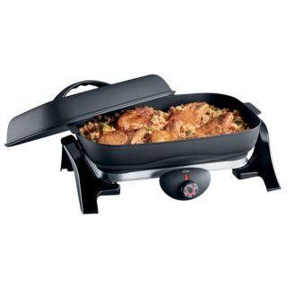 Rival S16RW Electric Skillet Removable Pan Extra Large