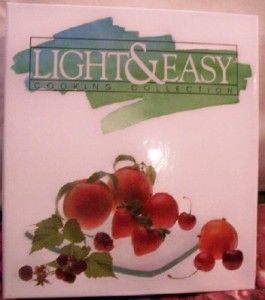 Light Easy Cooking Collection Recipes with Binder