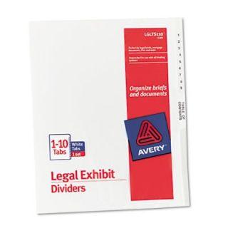  11381 Avery Style Legal Side Tab Divider 9 Item Bundle AVE11381