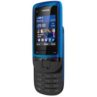 Brand New Nokia C2 05 Peacock Blue Unlocked Cellular Phone
