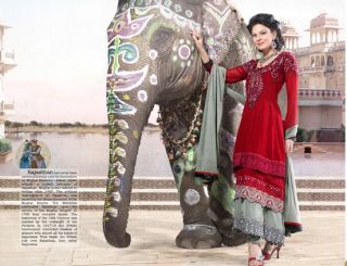  Pakistani Gherdar Anarkali Salwar Indian Bollywood salwar Suit Dress