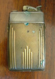 Evans 1940 Spitfire Lighter Cigarette Case Combo Patent 19023