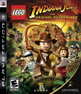 Lego Indiana Jones The Original Adventures PS3 Game Brand New SEALED