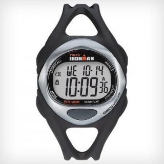 Timex Mens Ironman Sleek Watch Indiglo 100 Meter WR 3 Alarms T54281