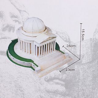 DIY Architecture 3D Puzzle U.S.A Thomas Jefferson Memorial (35pcs