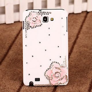USD $ 19.39   Crystal Camellia Pattern Protective Case for Samsung