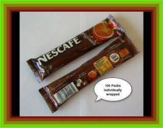  in 1 Classic Instant Coffee single pack w/coffee milk sugar  100 packs