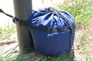 New Royal Blue Nylon Sand Bags Set of Four Canopy Tent Poles