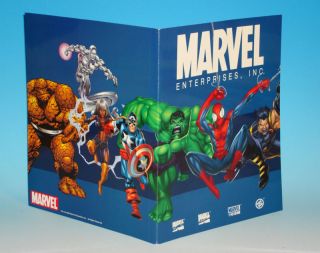 Marvel Comics Heroes Industry Exclusive Die Cut Rare Folder Hulk