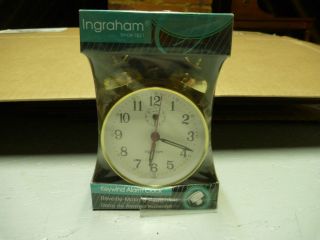 Ingraham Keywind Alarm Clock