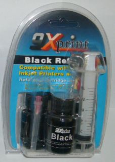 Lexmark Printer Ink Cartridge Inkjet Refill Kit Black