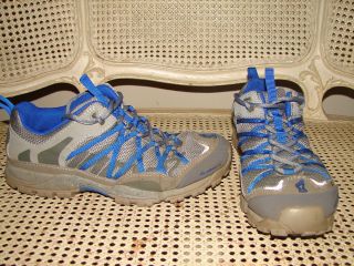 Inov8 Flyroc 310 Trail Running Shoes Blue Grey Unisex Sz 7M US