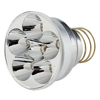 6xCree Q5 1200 Lumen White Light Drop in LED Module (52.7mm x 51mm, 8