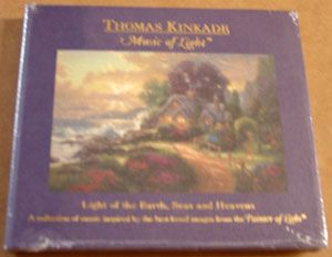 Thomas Kinkade Music of Light Inspirational CD New