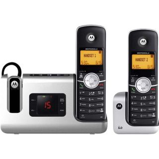 Motorola DECT L903 2 Pack Phone System with Wireless Headset
