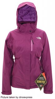  Face Womens Mountain Light Insulated Jacket Gore Tex Purple M