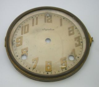 Antique Ingraham Mantel Clock Dial Bezel Parts Repair