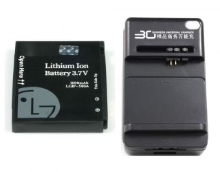 Battery LGIP 580A for LG Vu TV CU920 CU915 CU915 KM900 KC910 Universal