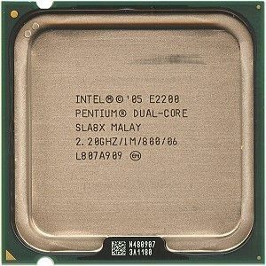 Intel Pentium Dual Core E2200 2 2GHz 800MHz 1MB CPU