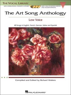 Hal Leonard The Art Song Anthology Low Voice BK 3 CD