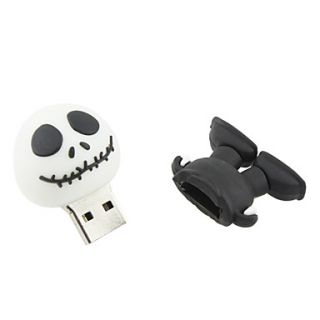 USD $ 9.59   8 GB Skull Shaped USB 2.0 Flash Drive,