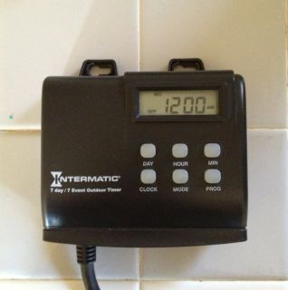 Intermatic HB88RC Raintight Outdoor 7 Day Programmable Timer