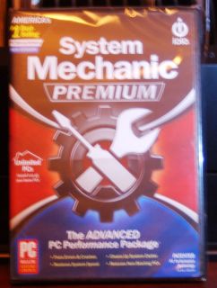 NEW iolo System Mechanic Premium Unlimited license Registry cleaner