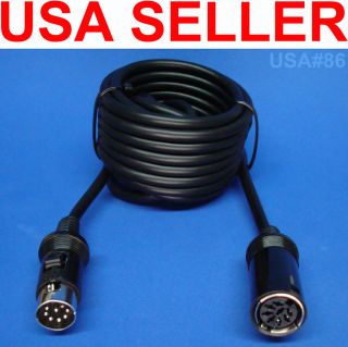KENWOOD 8 PIN AT 250 INTERFACE AMP SYNC DIN DATA CABLE TS 430S US