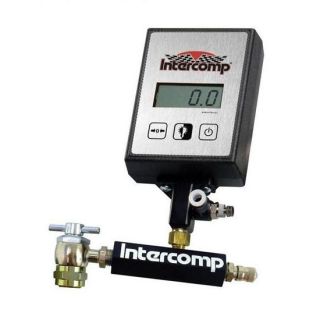 New Intercomp Digital Shock Pressure Gauge, 300 PSI, Fill/Bleed