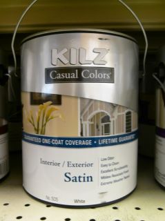 Kilz Casual Colors 1gal Satin Interior Exterior Paint