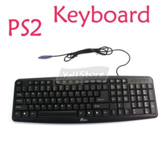  Cable Keyboard Desktop Black For PC Computer Notebook Office Gamer ect