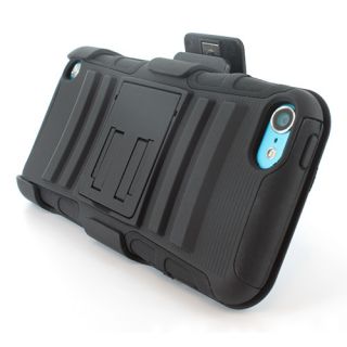  Hybrid Hard Case Cover Holster Kickstand For Apple iPod Touch 5 5G