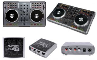  Virtual DJ Controller MIDI USB with DJ IO Audio Interface