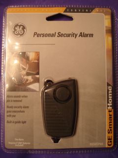 GE Smart Home Personal Security Alarm Loud 120dB Alarm Guide Light NIP
