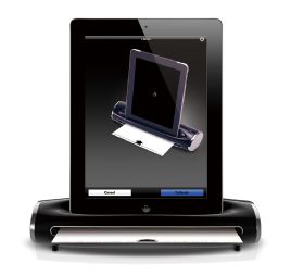  S400 iPad Docking Scanner for iPad, iPad 2, the new iPad, iPad 3 White