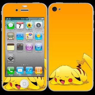  Pikachu 5 Skin Vinyl Sticker for iPod Touch 2nd 3rd 4th 5th Gen