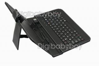 inch Leather Keyboard USB 2 0 Case Cover for Android Tablet iPad