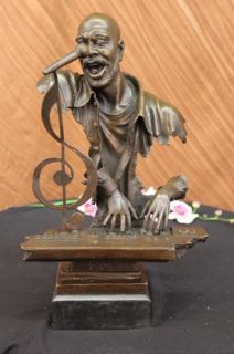 Museum Quality Bronze Sculpture Isaac Hayes Singer Songwriter Original
