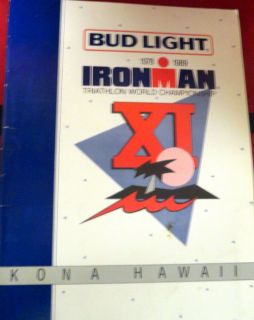 Ironman Triathlon 1989 World championship Kona Hawaii Bud Light Media