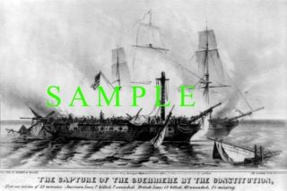 USS Constitution Old Ironsides War of 1812 Battle