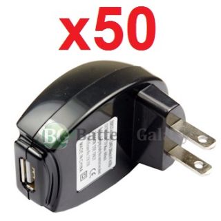 50x Universal USB Power Rapid Home Wall Charger Adapter