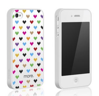 iPhone 4 4S More Thing Cubic Collection TPU Case Sweet Heart