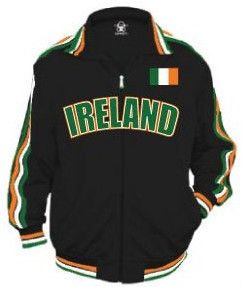 Ireland International Soccer Track Jacket Irish MenS