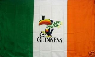 Guiness of Ireland Soccer Flag 3 x 5 Banner